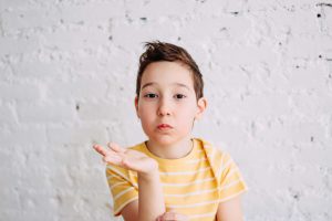 el enojo en los niños