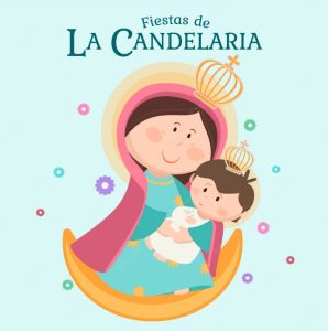 Tradición de la candelaria para niños