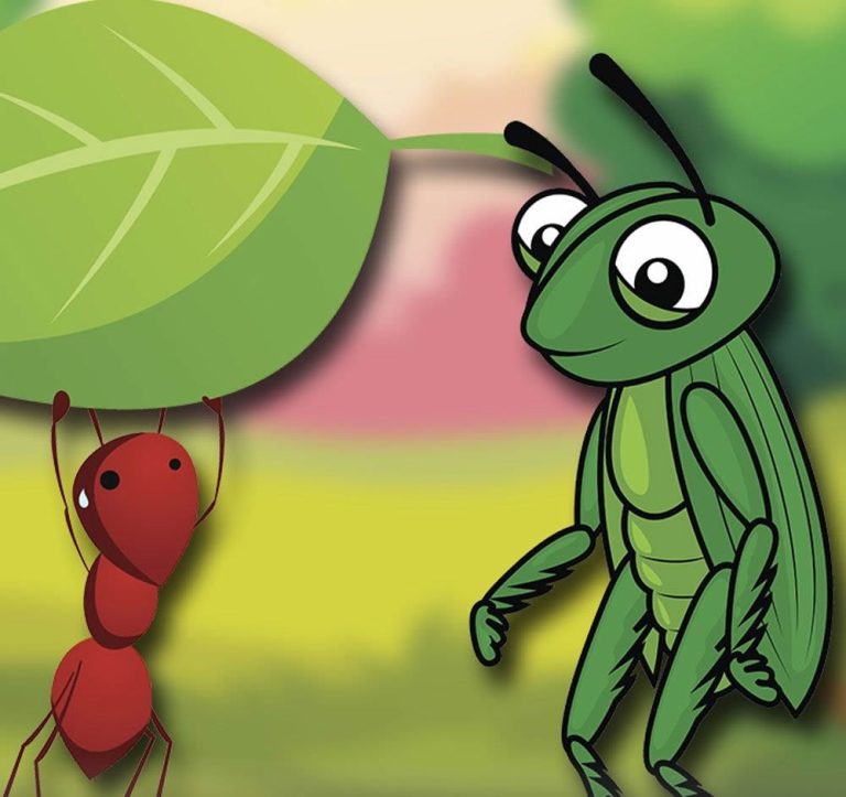 Cuento infantil La cigarra y la hormiga