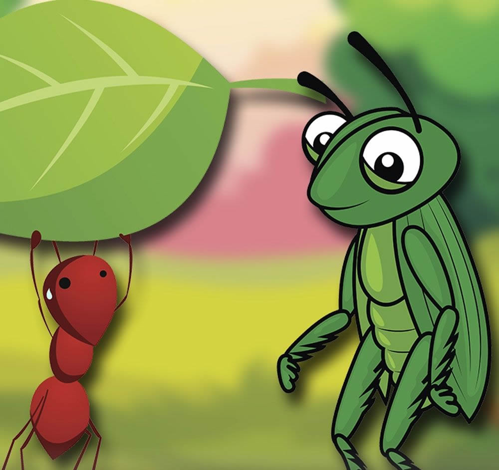 Cuento infantil La cigarra y la hormiga