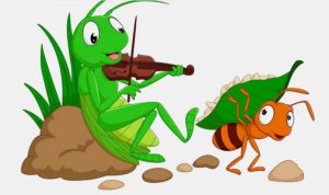 Cuento infantil La cigarra y la hormiga