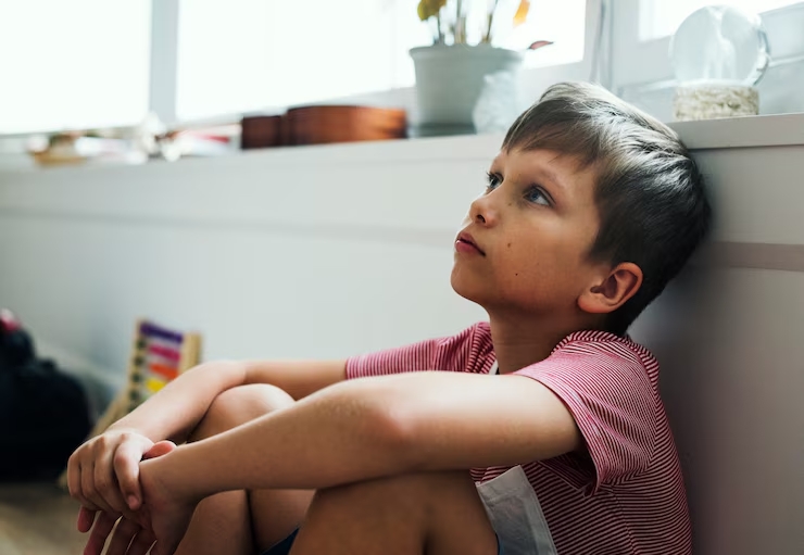 Child playing during psychotherapy session in Miami