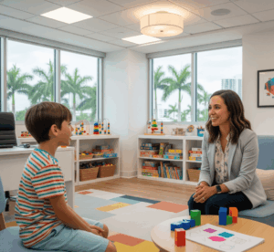 Psicología para niños en Miami brindando apoyo emocional y educativo