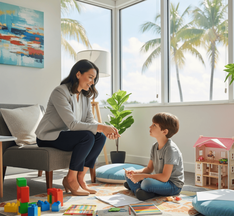 Apoyo psicológico infantil en Miami con atención profesional