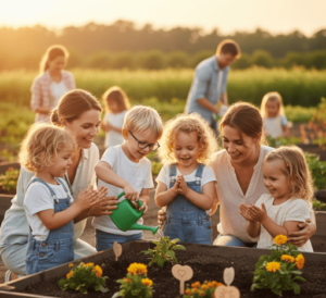 Niños aprendiendo inteligencia emocional desde la infancia