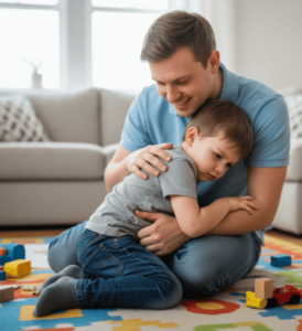 Niño aprendiendo técnicas de control emocional y manejo de la frustración