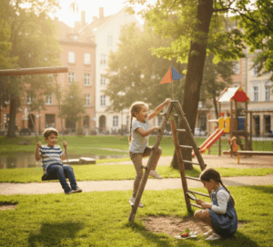 Motivación infantil en Miami: niños felices y seguros
